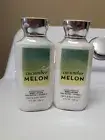 *Lot Of 2* BATH & BODY WORKS CUCUMBER MELON BODY LOTION SHEA BUTTER 8FL OZ
