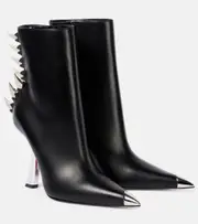 [Christian Louboutin] Christian Louboutin Kate Max leather ankle boots AU 9 black