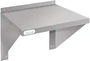Vogue Stainless Steel Microwave Wall Shelf, 560 x 560 x 490 mm Size