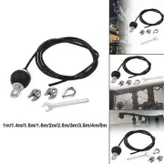 Fitness DIY Pulley Cable, Pull Down Cord,Supplies LAT Pulldown Cable,Steel Wire