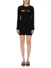 [Alexander Wang] Alexander Wang-Knitted Mini Dress-Donna M