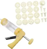 ULTECHNOVO 1 Set Ergonomic Cake Piping Kit Multi Function Decorating Tool Icing Injector for Easy Baking Cupcake Filling