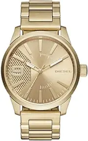 [Diesel] Men's Rasp Three Hand, 46 mm Case Size, Stainless Steel Watch