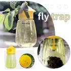 Reusable Fruit Fly Traps Killer Yellow Cage Drosophila Patio Fly Trap б■ F5V8