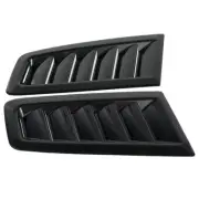 Car Hood Air Outlet Scoop Bonnet Vent Louver Cooling Panel Trim Glossy Black ABS (for: Daihatsu)
