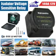 12V 140A Smart Dual Battery System Isolator Voltage Sensitive Relay VSR M6 1/4"