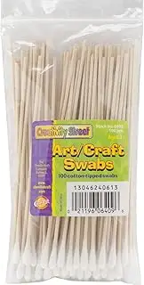 CHENILLE KRAFT COMPANY ART CRAFT SWABS 100 PER PK (Set of 12)