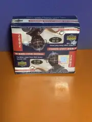 2002 UPPER DECK MINOR LEAGUE BASEBALL FACTORY SEALED BIX = 18 SEALED PACKS!