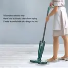 Cordless Electric Mop USB Water Spray Floor Mop Supports 90 Degree Rotation