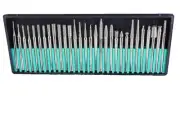 TMAX 30p Diamond Coated Burrs Grit 80-120-150-300 for Dremel Rotary Tools