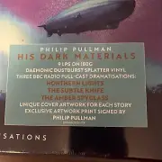 Philip Pullman His Dark Materials 9 LP Splatter Vinyl Box Set SEALED