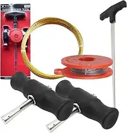 Windscreen Removal Tool, Windshield Remover Set | Car Windshield Removal Tool Kit with Steel Wire, Windscreen Remover