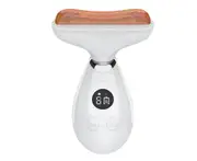 Red Bianstone Scraping Board Face Beauty Lifting Neck Electric Massager