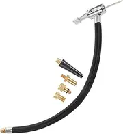 WHAMVOX 1 Set Bicycle Valve Stem Extender Extended Hose Design for Convenient Tire Inflation Practical and Portable Valve Stem Extenders for Secure Long Lasting Air Supply
