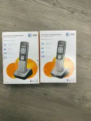 AT&T Cordless Phone Accessory Handset: Model CL80101, Caller ID, DECT 6.0 (New)