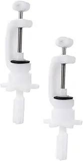 CALLARON 2pcs Adjustable Wig Holder Stand for Hairdressing Training Sturdy Mannequin Rack Desktop Support for Cosmetology and Styling
