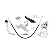 Hand Shifter, Jockey Shift, Complete, Chrome For Harley-Davidson Softail 89-99