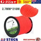 1/2PC 2.7MM X 210M COMMERCIAL USE TRIMMER LINE MOWING Whipper Snipper Cord Ropes