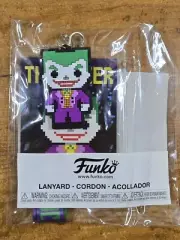 Funko DC Universe THE JOKER Character Lanyard, GameStop Exclusive, New