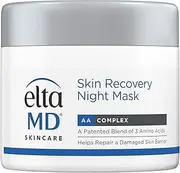 EltaMD Skin Recovery Overnight Face Mask, Moisturizer Cream Night Mask for Face & Neck, Safe for Sensitive Skin, 1.7 oz Jar