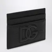 [Dolce & Gabbana] Black card holder with logo One size Black