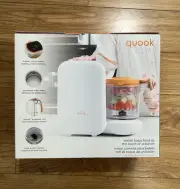 Quark Quook Baby Food Maker Steamer and Blender 5-in-1 Baby Food Processo NEW