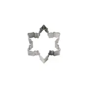 Tiger Crown Snowflake-Shaped Stainless Steel Cookie Mold
