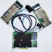 LSI 9300-16I 9305-16i 9305-24i HBA Card SAS TO SATA & TO SAS 12Gbps IT Mode LOT