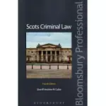 SCOTS CRIMINAL LAW: FOURTH EDITION