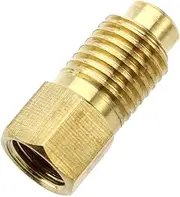 HAWILLOSCH Vacuum Pump Adapter for R134a 4s Vacuum Pump Plant Air Freshener Car Clips Vacuum Pump Automotive Car Adapter Conversion Adapter Sma Adapter R134a Adapter R134a Vacuum Pump Adapter