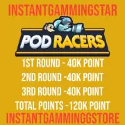 1xslot Tycoon Pod Racers -40k Points (mono_poly go sticker) Non Gurrnty Win