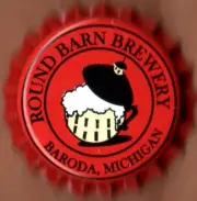 USA Plastic Lined Beer Crown Bottle Cap: Round Barn Brewing