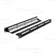 BRAND NEW CAT6 110-TYPE PATCH PANEL 48-PORT 2U 6EPP48-S