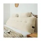 Headboard Wedge Pillow with 2 Pack Neck Roll Pillow Large Headboard Pillow Ki...