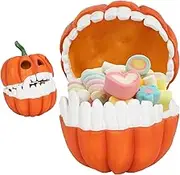 Pumpkin Candy Box | Handmade Halloween Candy Treat Boxes - Creative Desktop Decor Holder Props Treat Container for Kids Party Adults Snack Craft Fall