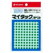 Nichiban MiTac Color Label 5mm Green