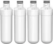 4 Pack Fridge Water Filters for LG LT1000P GF-V708BSL GF-V708MBSL GF-V910MBSL LT1000PC GF-D708BSL GF-D708MBSL GF-L570MBL GF-L570PL GF-V570MBL GF-L708PL GF-V708BSL GF-V708MBSL GF-V910MBSL LFXC24796D