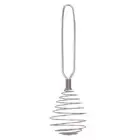 Spring Coil Wire Whisk Hand Mixer Blender Egg Beater Stainless Steel Tool H4R6