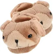 ERINGOGO 1 Pair Doll Slippers Plush Miniature Slippers Cute Doll Shoes for 18 Inch Dolls Winter Footwear Animal-Themed Slippers for Dolls Dressing