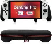 Satisfye Zengrip Pro Slim Bundle, Accessories Compatible with Nintendo Switch...