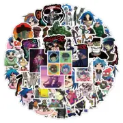 10/30/52PCS Gorillaz Band Stickers Music Graffiti Decal Decoration Suitcase Scra