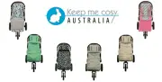 Keep Me Cosy™ Toddler Footmuff + Pram Liner 2 in 1 set - eight exclusive designs
