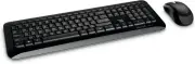 Microsoft Wireless 800 Desktop Keyboard & Mouse Bundle (USB Dongle) - NO BOX