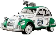 Tamiya 58670 58670-1:10 RC Citroen 2CV Rally (M-05Ra), Remote Controlled Car/Vehicle, Model Building, Kit Hobby, Assembly, White