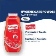 2X Agnesia Hygiene (Exp 05/2027) Dusting Powder Hygiene Care Powder 100g