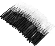 OATIPHO 50pcs Black Interdental Brushes for Oral Care Individually Wrapped Interproximal Cleaning Tools for Gum Health Durable for Travel Use