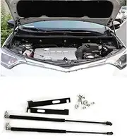 Body Accessories Hydraulic Rod Strut Rod Telescopic Rod Engine Hood Lift Support 2pcs Car Styling Accessory for Toyota RAV4 2013-2018