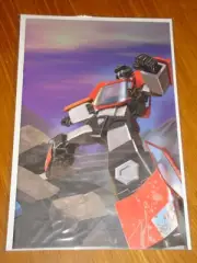 TRANSFORMERS SPOTLIGHT SIDESWIPE #1 IDW VARIANT WRAPAROUND COVER RI 2008