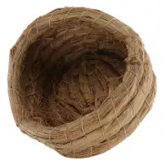 Straw Woven Chicken Nest Handmade Bird Nest Breeding Nest Hatch House Cage For