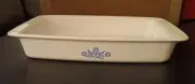 NOS Vintage Corning Ware Blue Cornflower P-332 2 Quart Baking Dish